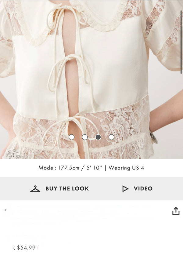 Baby doll top
